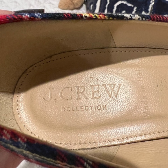 J.Crew Collection tartan plaid Lucie pumps with sequin stars - Picture 6 of 11